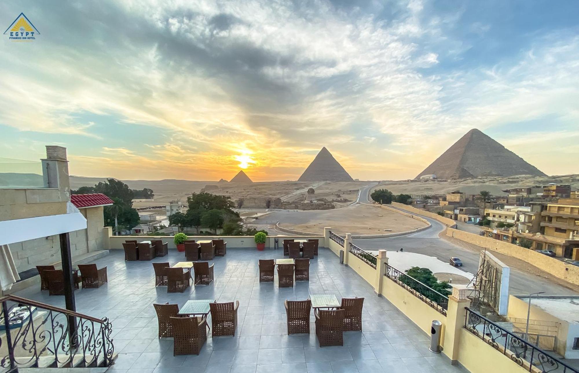 Egypt Pyramids Inn Kafret el-Gabal Екстериор снимка