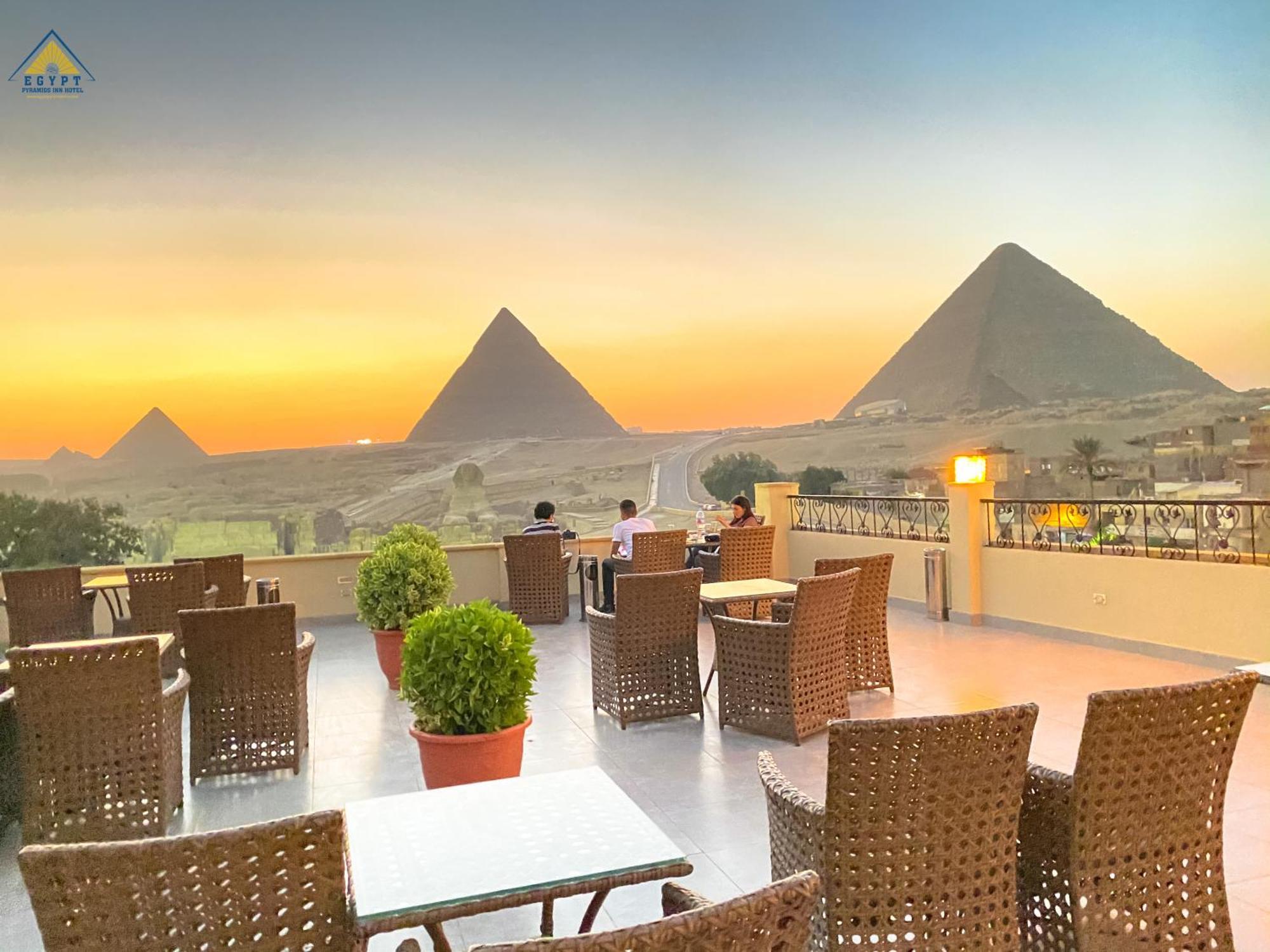 Egypt Pyramids Inn Kafret el-Gabal Екстериор снимка