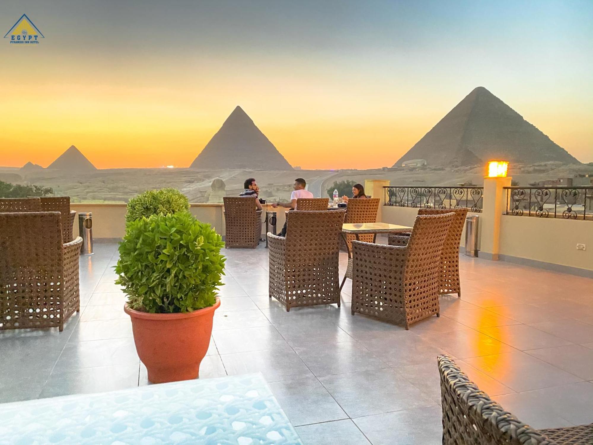 Egypt Pyramids Inn Kafret el-Gabal Екстериор снимка
